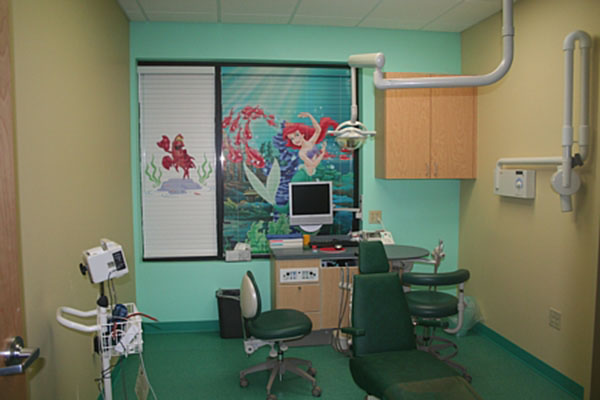 Exam room for Arizona Pediatric Dentistry and Orthodontics